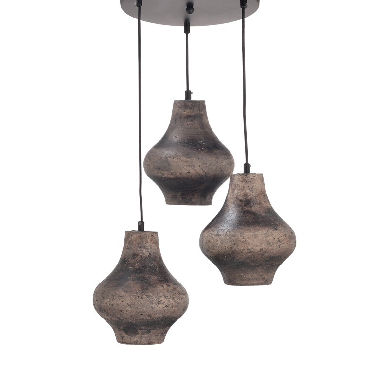 NETTO ΚΡΕΜΑΣΤΟ Φ/Σ 3ΧΕ27 ΚΑΦΕ ΠΗΛΟΣ Φ39ΧΗ120CM