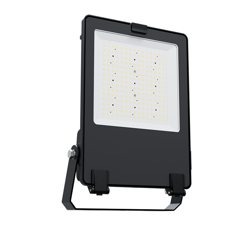 LED floodlight, 150W, 220-240v, CRI>70, 155lm/W,110° tempered glass, 5 years warranty, IP66, IK08, 3