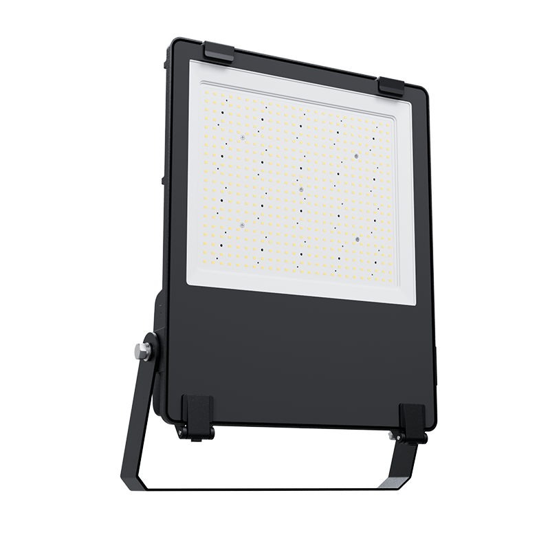 LED floodlight, 300W, 220-240v, CRI>70, 155lm/W,110° tempered glass, 5 years warranty, IP66, IK08,