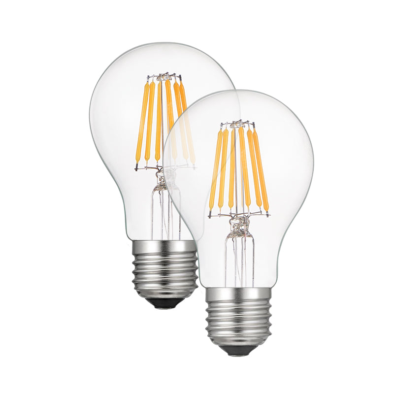 LED FILAMENT A60 E27 230V 7W 2.700K 360° 600Lm Ra80 DUO PACK