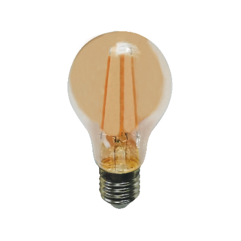 LED A60 AMBER STEP DIM E27 230V 8W 2700K 300° 760LM RA80
