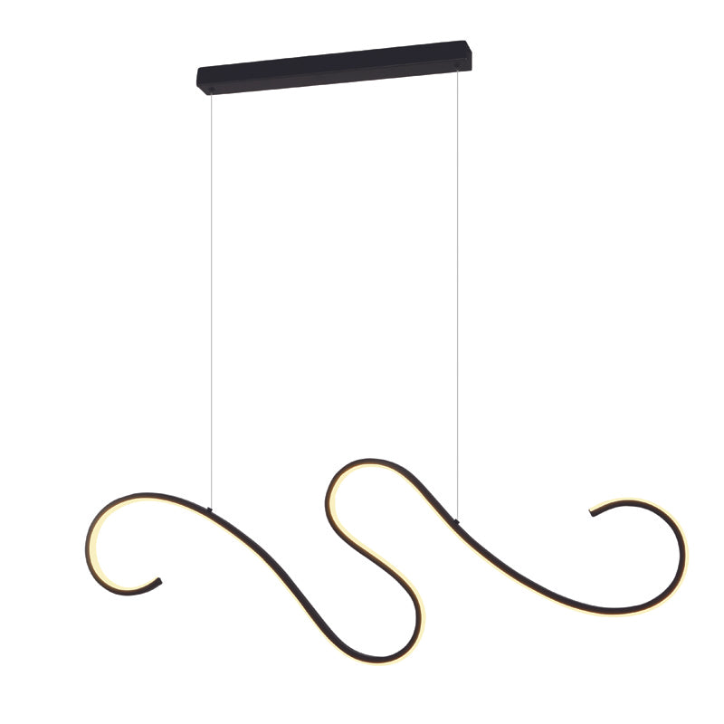 ^NETTO ΚΡΕΜΑΣΤΟ Φ/Σ LED 27W 3000K 1890LM CALISTA ΜΑΥΡΟ ΑΛΟΥΜΙΝΙΟ IP20 110X6XH175CM