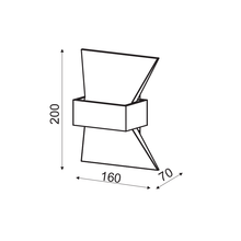 Φόρτωση εικόνας στο εργαλείο προβολής Συλλογής, NETTO ΕΠΙΤΟΙΧΟ Φ/Σ LED 6W 3000K ΑΛΟΥΜΙΝΙΟ ΛΕΥΚΟ 20Χ16Χ7CM ELEGANT
