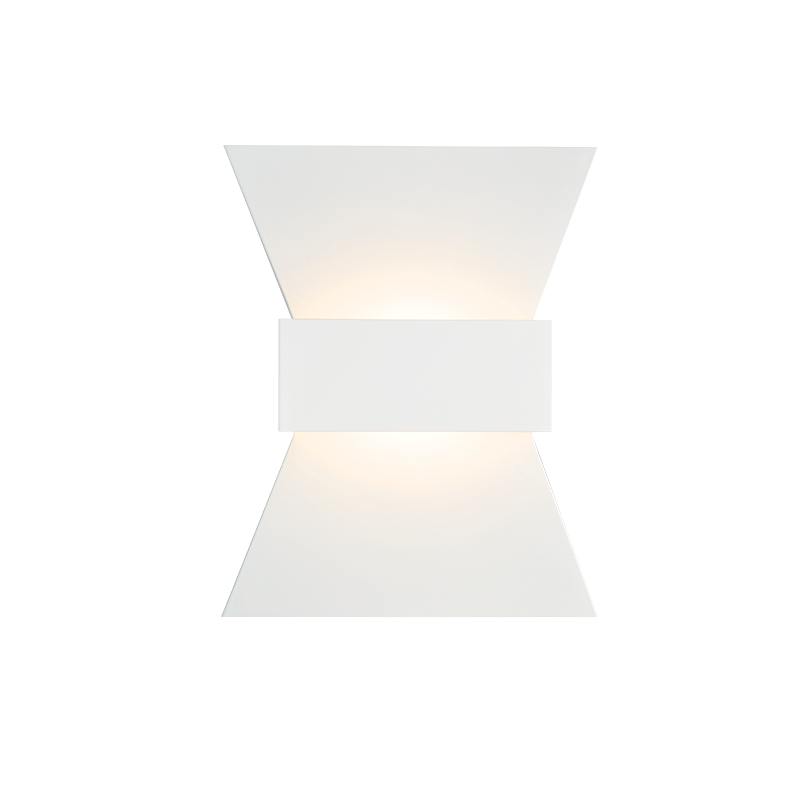 NETTO ΕΠΙΤΟΙΧΟ Φ/Σ LED 6W 3000K ΑΛΟΥΜΙΝΙΟ ΛΕΥΚΟ 20Χ16Χ7CM ELEGANT