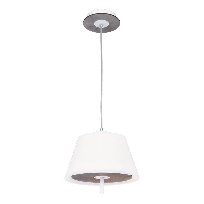 NETTO ΚΡΕΜ Φ/Σ 1ΧE27 ΑΠΟΧ ΤΣΙΜ MDF+ΛΕΥΚ ΜΕΤΑΛΛΟ+ΥΦΑΣΜ Φ28ΧΗ80CM