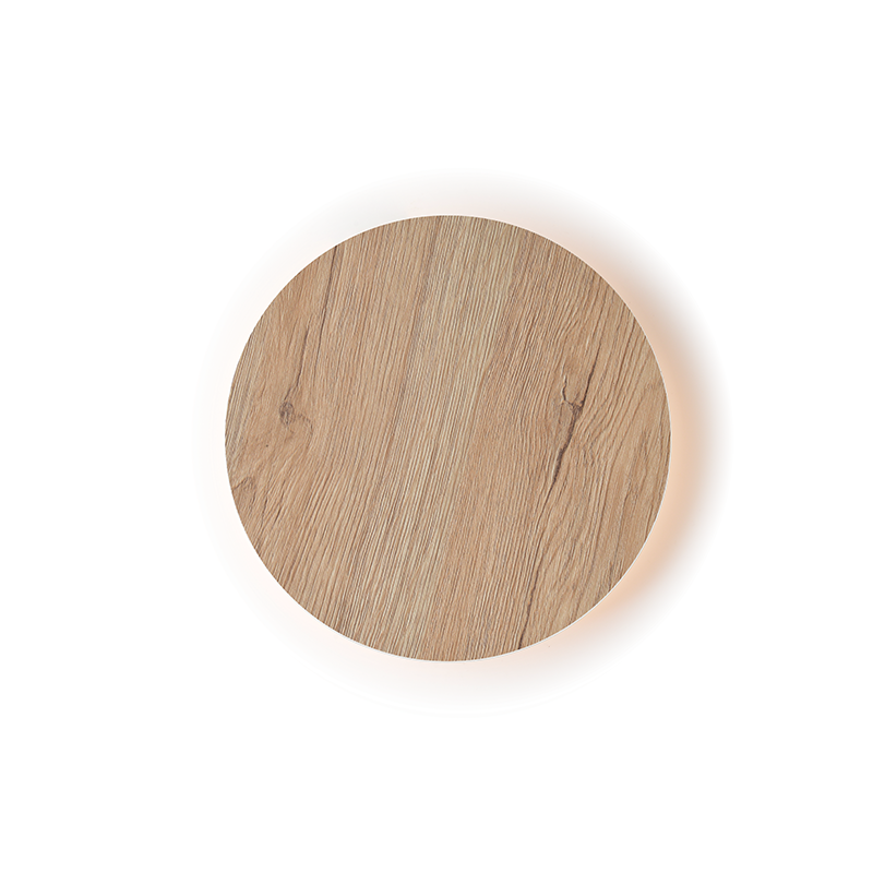 NETTO ΕΠΙΤ Φ/Σ LED 15W 3000Κ ΑΠΟΧΡ.ΑΝΟΙΧΤ ΞΥΛ MDF ΚΥΚΛ Φ30XH3,6CM ECLIPSE