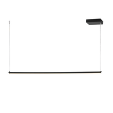 Φόρτωση εικόνας στο εργαλείο προβολής Συλλογής, ^NETTO ΚΡΕΜΑΣΤΟ Φ/Σ LED 20W 3000K 1600LM ΜΑΥΡΟ ΑΛΟΥΜΙΝΙΟ 100Χ5ΧH150CM ATLANTIS
