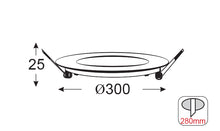 Φόρτωση εικόνας στο εργαλείο προβολής Συλλογής, NETTO LED PANEL ΧΩΝ. ΣΤΡ. ΝΜ 26W 4.000K 1990Lm 230V Φ300 Ra80
